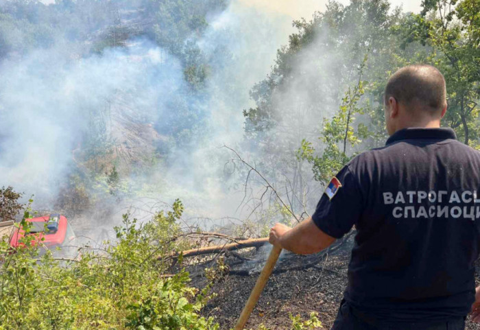 Traje borba sa požarima u blizini Pirota: Najteže u selu Basara