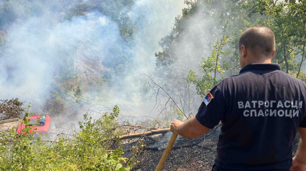 Traje borba sa požarima u blizini Pirota: Najteže u selu Basara