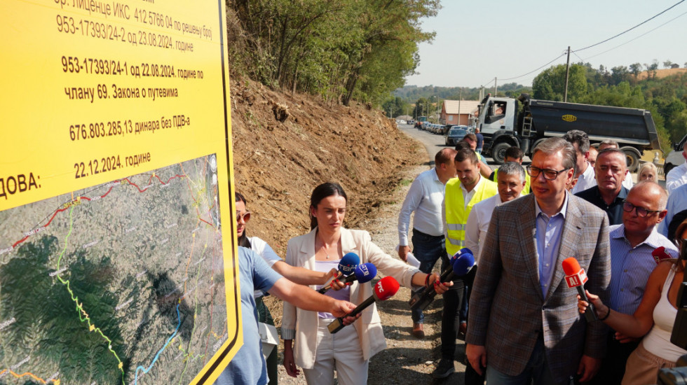 Vučić u Podrinju: Građani dobijaju tri puta i brzu saobraćajnicu do Loznice