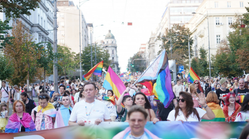 Beograd Prajd održan bez incidenata: Učesnici traže da ih društvo i država ne diskriminišu