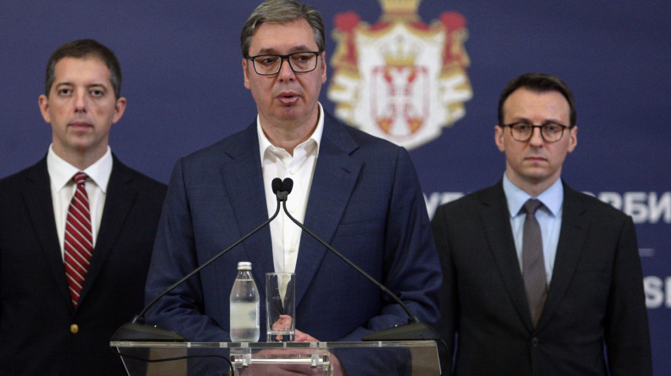 Vučić: Jasno je da Kurti hoće progon Srba, u naredna 72 sata javno se obraćam sa zahtevima