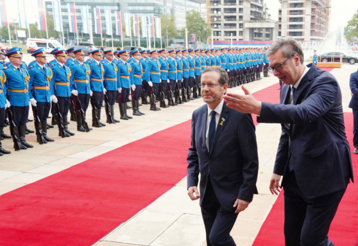 Vučić sa Hercogom: Srbija i Izrael imaju vrlo dobre odnose, srpski narod uvek bio uz jevrejski kada je bilo najteže