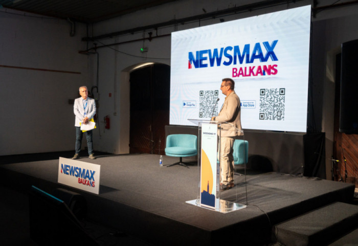 (FOTO/VIDEO) "Novi medij u komšiluku": Newsmax Balkans se predstavio na panelu u Rovinju