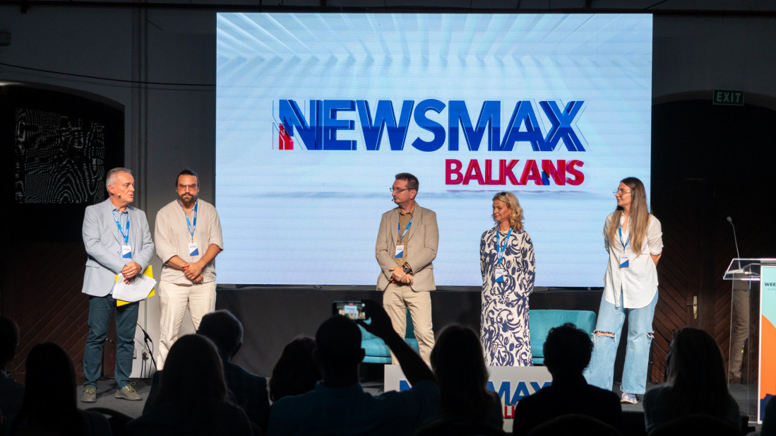 (FOTO/VIDEO) "Novi medij u komšiluku": Newsmax Balkans se predstavio na panelu u Rovinju