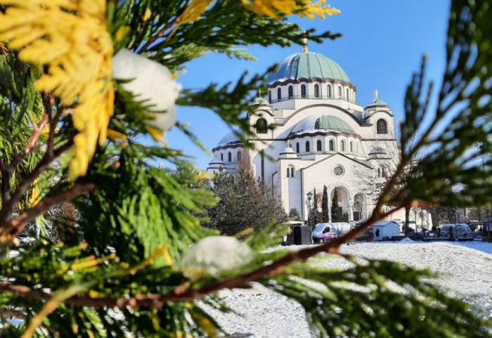 Pravoslavni vernici proslavljaju Cveti - ulazak Isusa Hrista u Jerusalim