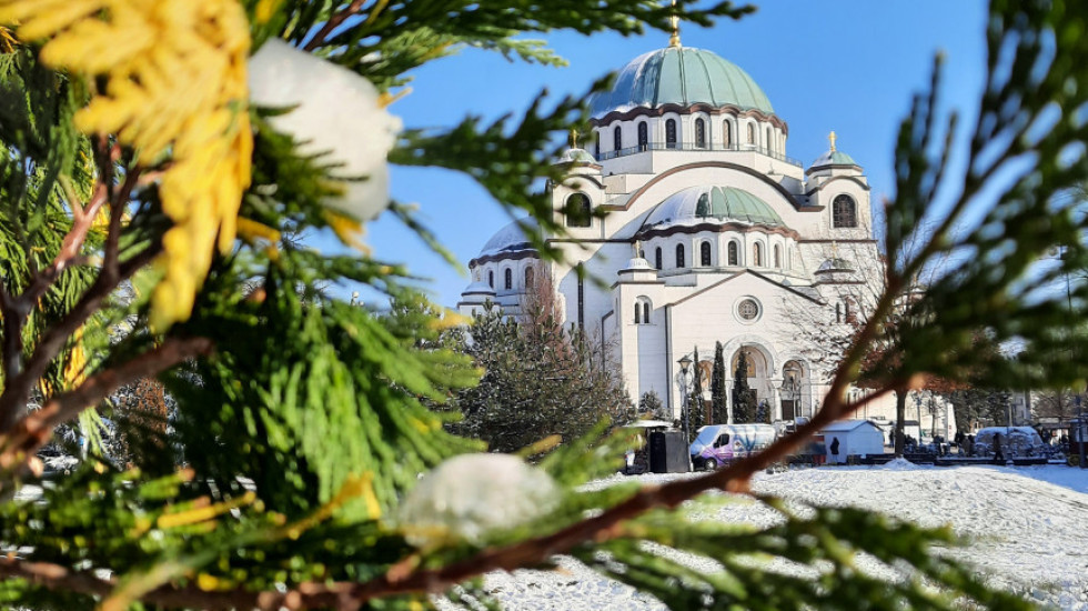 Pravoslavni vernici proslavljaju Cveti - ulazak Isusa Hrista u Jerusalim