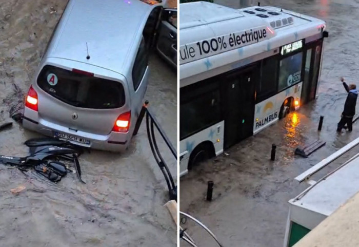 (VIDEO) Bujica nosila automobile u Kanu, gradonačelnik ogorčen jer je upozorenje stiglo sat vremena nakon početka oluje