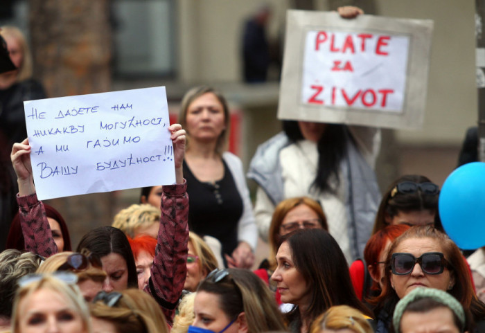 Protest zaposlenih u predškolskim ustanovama u subotu na Slaviji