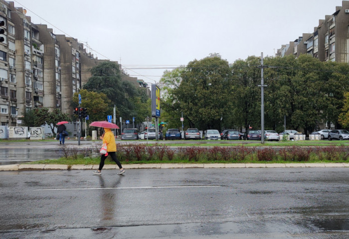 Oblačno sa kišom, u toku noći mogući susnežica i sneg: Maksimalna temperatura do 11 stepeni