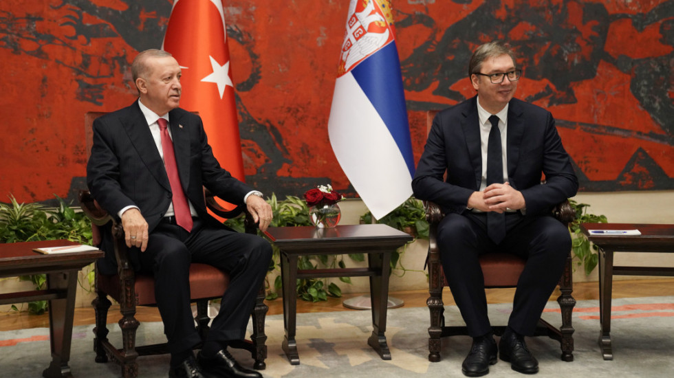 (FOTO) Vučić sa Erdoganom: Turska jedan od najvažnijih investitora u Srbiji, razgovaralo se i o situaciji na Balkanu