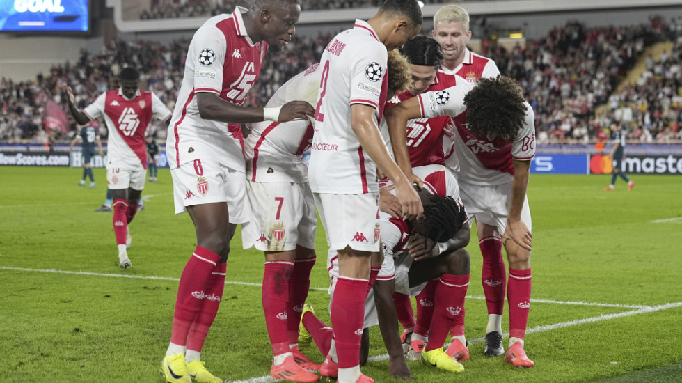 Katastrofa Zvezde u Ligi šampiona, srpski prvak primio pet golova od Monaka