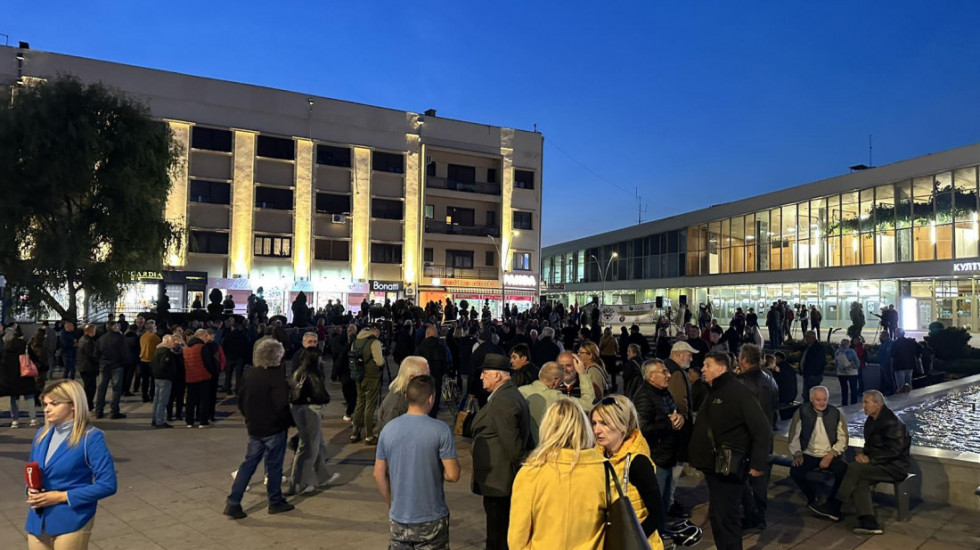 (FOTO) Protest protiv iskopavanja litijuma u Čačku, Kokanović najavio nove blokade