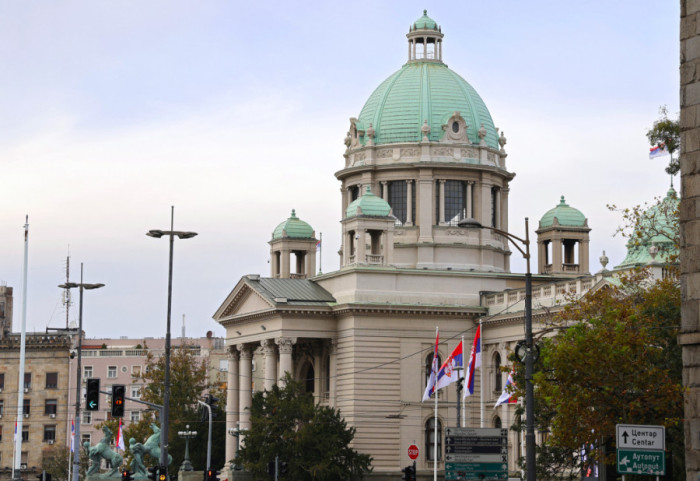 Sednica Skupštine Srbije o izmena izbornih zakona 12. maja