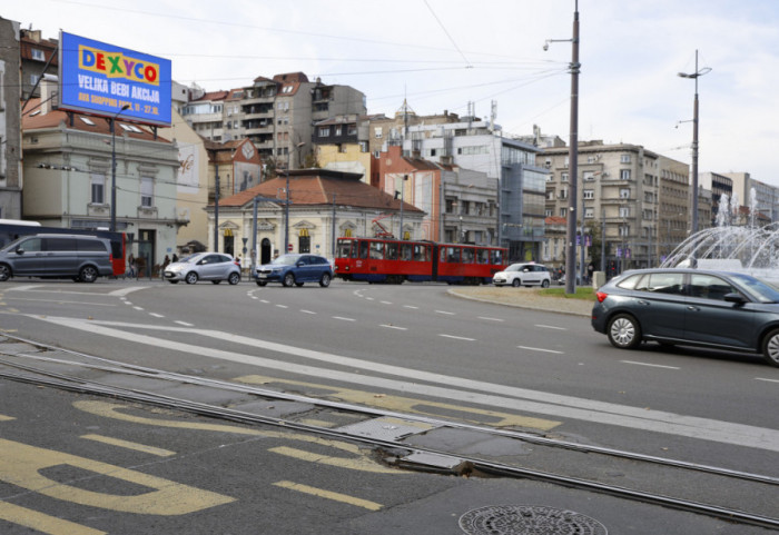 Promena režima javnog prevoza na Slaviji od 13. do 29. septembra zbog radova na šinama