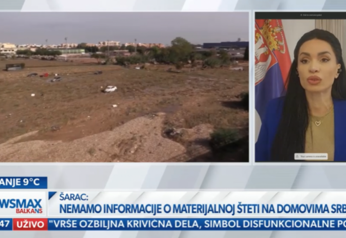 Ambasadorka Srbije Irena Šarac za Newsmax Balkans: Među žrtvama u Španiji nema naših građana