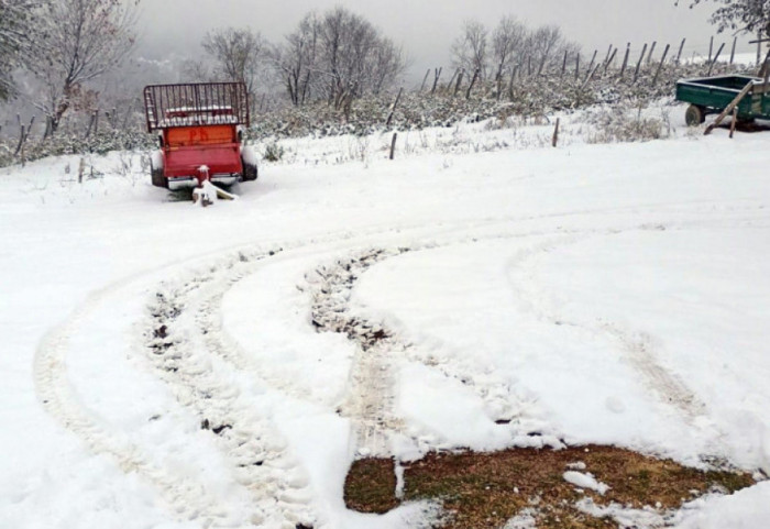 (FOTO) Zabelelo se u Prijepolju i Novoj Varoši: Pada sneg u Srbiji