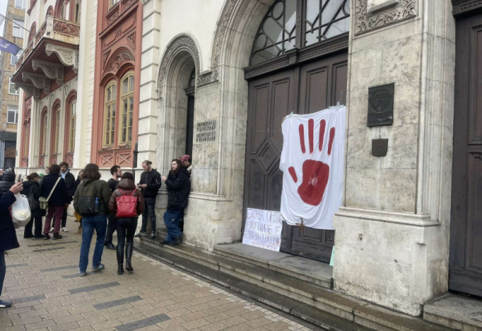 Beogradski studenti traže da bude objavljena dokumentacija o rekonstrukciji novosadske Železničke stanice