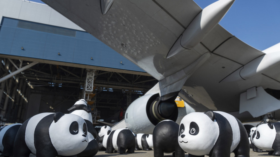 (FOTO) Nekoliko hiljada skulptura džinovskih pandi izloženo u Hong Kongu