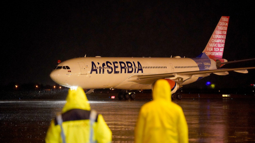 Er Srbija: Izmena reda letova Beograd-Njujork zbog padavina na aerodromu JFK