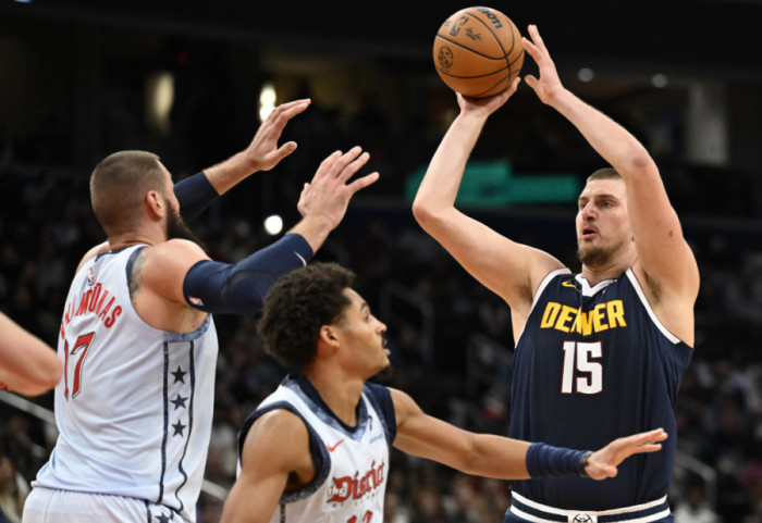 Denver poražen od Vašingtona, Jokić ostvario rekord karijere u NBA ligi od 56 poena