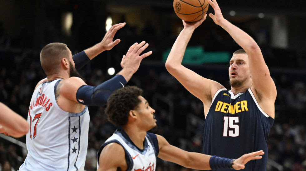 Denver poražen od Vašingtona, Jokić ostvario rekord karijere u NBA ligi od 56 poena