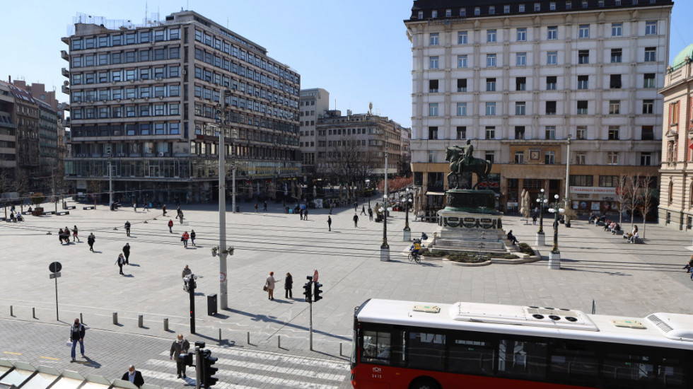 Radovi na Trgu republike: Do 16. jula izmene u režimu saobraćaja