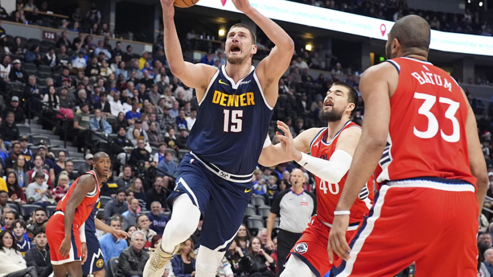 Denver Nagetsi pobedili Los Anđeles Kliperse, Jokić nije zablistao u punom sjaju