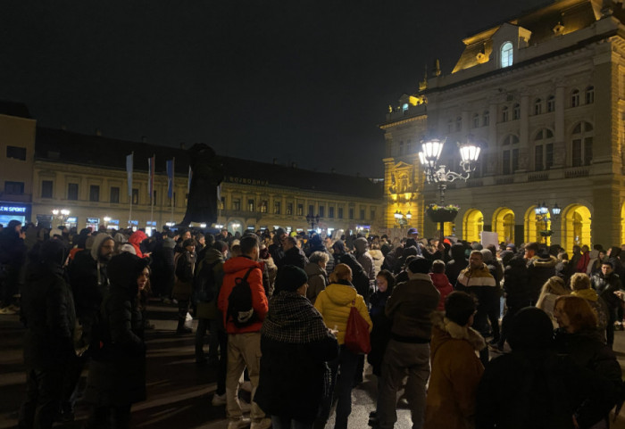 Novosadski studenti u blokadi najavili da će srpsku Novu godinu dočekati u tišini