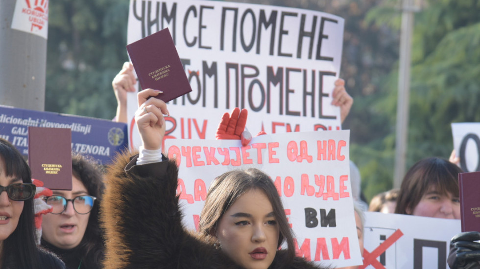 Dekan Fizičkog fakulteta: Niko od studenata neće biti oštećen, ni oni koji su u Pionirskom parku, ni oni u blokadi