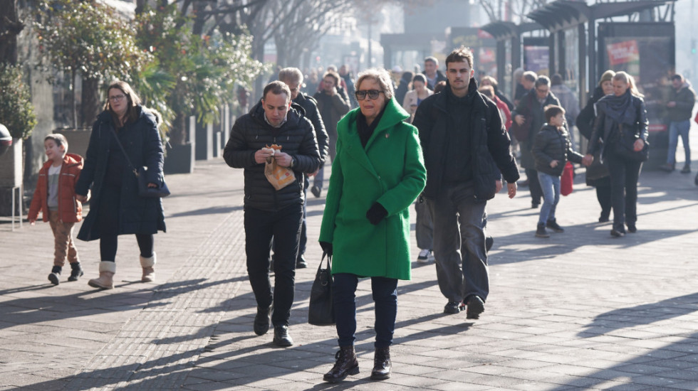 Prolećno vreme usred januara: Sunčano i toplo, maksimalna temperatura do 19 stepeni