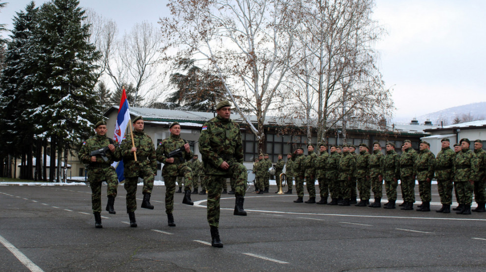 (FOTO) Svečano ispraćen kontingent Vojske Srbije u mirovnu operaciju UN u Libanu