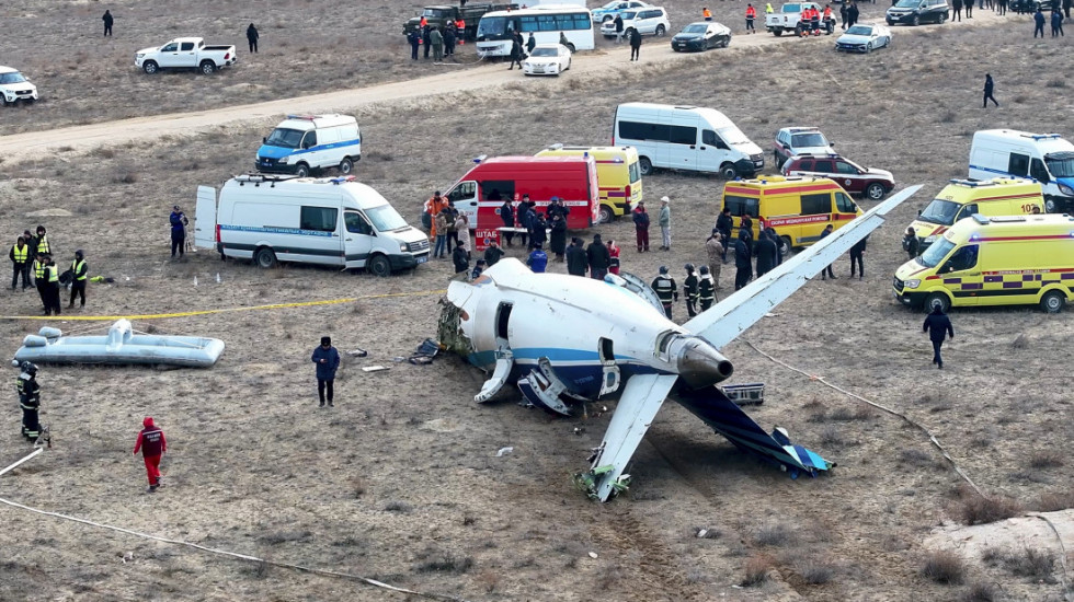 Ruska PVO oborila avion koji se srušio u Kazahstanu, pokazuju prvi preliminarni rezultati istrage