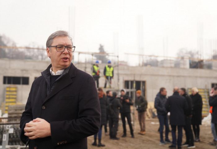 (FOTO) Vučić: Dečja bolnica Tiršova 2 primiće prve pacijente do maja ili juna 2027.