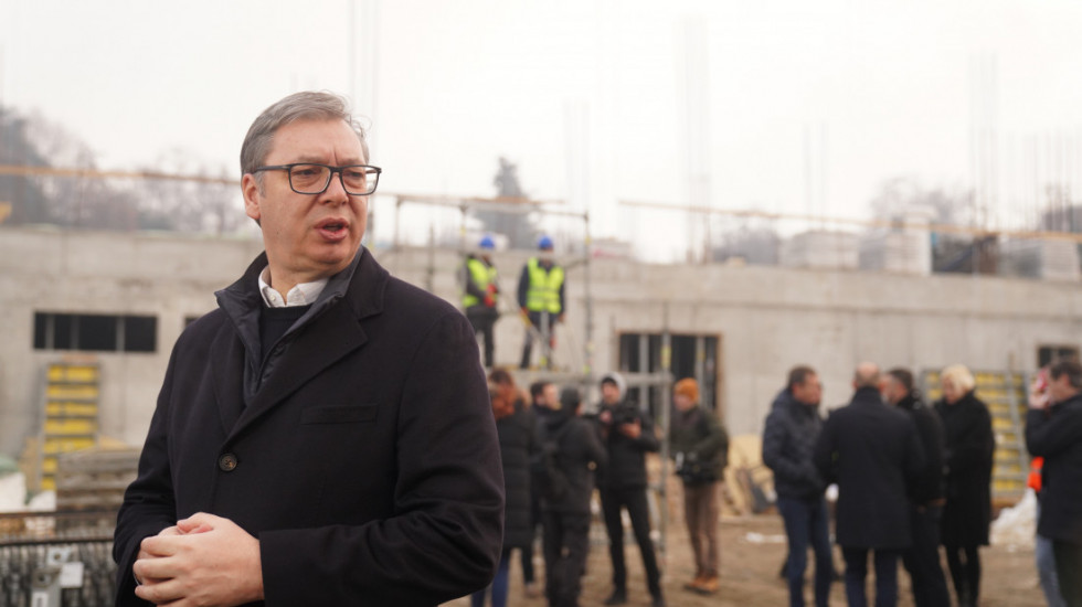 (FOTO) Vučić: Dečja bolnica Tiršova 2 primiće prve pacijente do maja ili juna 2027.