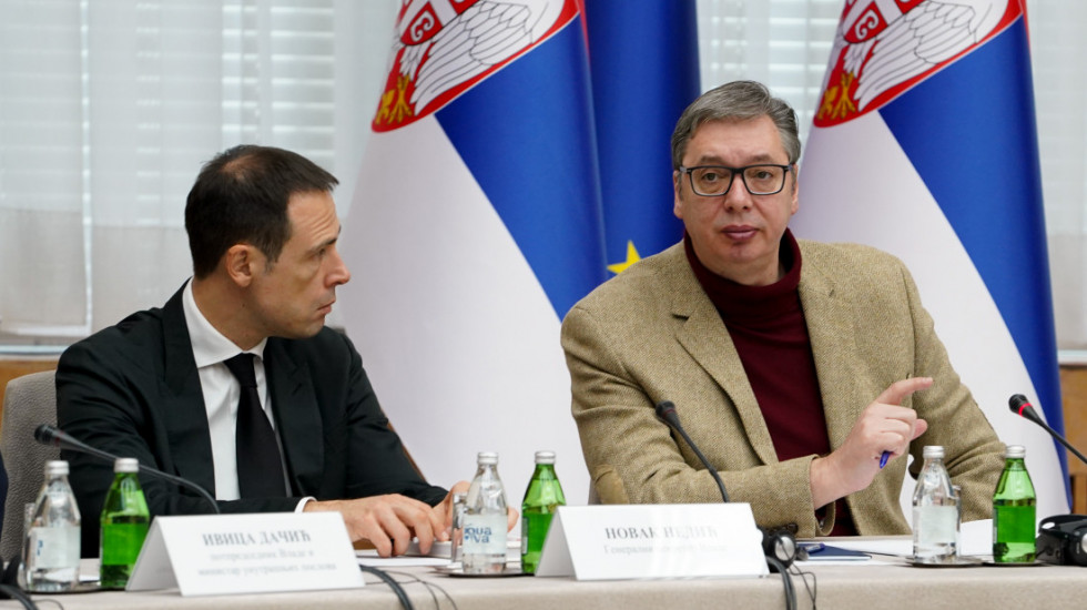 Vučić: SAD će uvesti sveukupne sankcije kompaniji NIS, to Srbiju dovodi u tešku poziciju