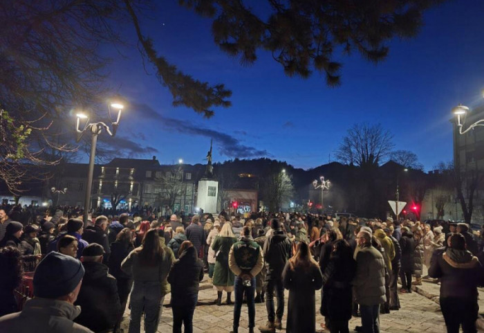 (VIDEO) "Kamo sjutra" održao protest u Podgorici, studenti spremni na građansku neposlušnost ako se zahtevi ne ispune