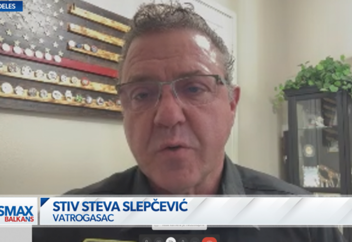 (VIDEO) Srbin vatrogasac iz LA za Newsmax Balkans: Vatra uništila mnoge zajednice, ljudi će se rađati bolesni