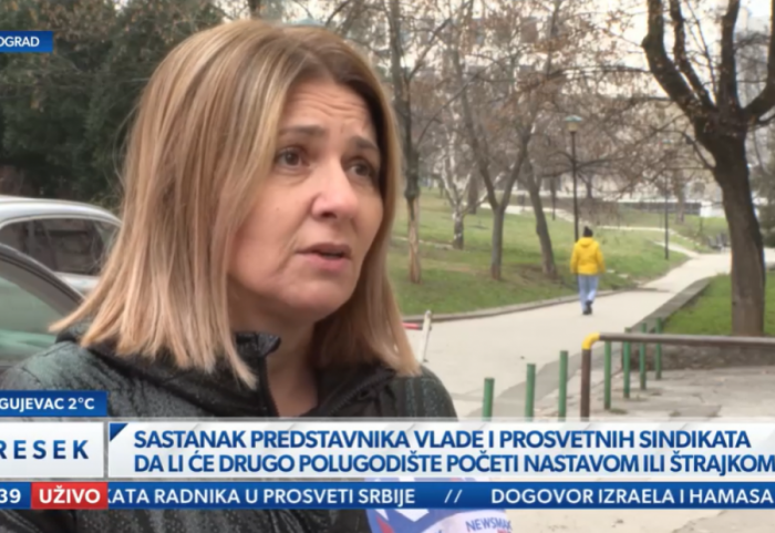 Gašić (USPRS) za Newsmax Balkans: Totalnu obustavu nastave zasad podržava oko 30 odsto naših članova