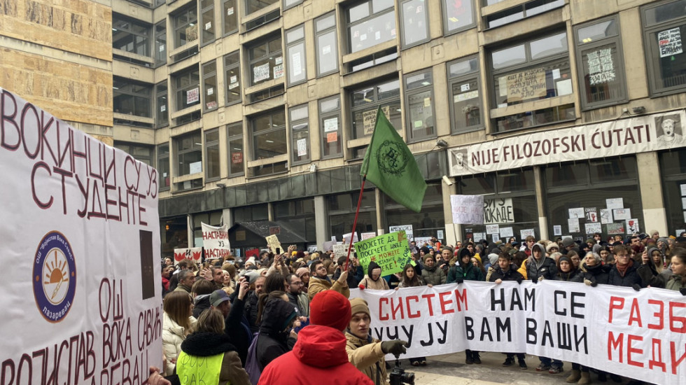 Dekani beogradskih fakulteta: "Akademska godina nije ugrožena, takvi navodi su pritisak na studente i Univerzitet"