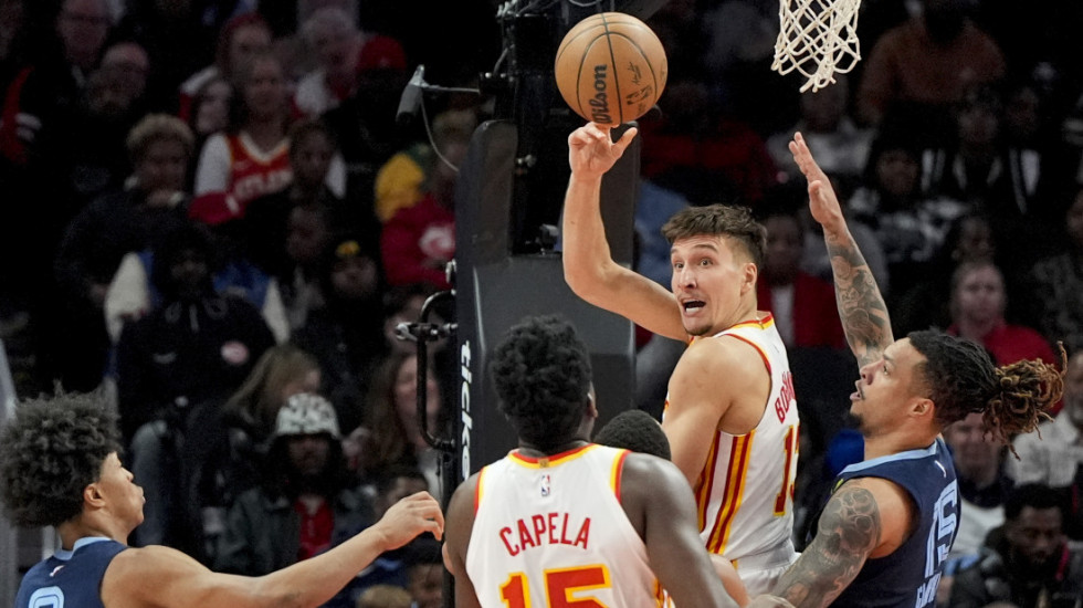 Bogdanović posle 110 mečeva nije postigao trojku, Atlanta izgubila u Njujorku