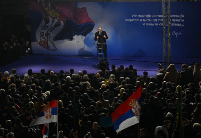 Serbian President Calls for Student Dialogue at Jagodina Rally