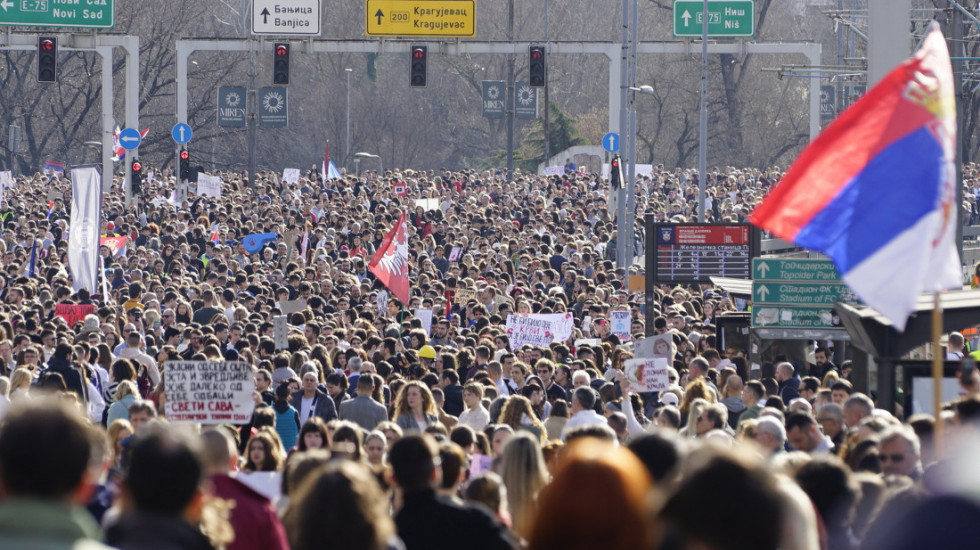 VJT u Beogradu: Pokrenuto osam postupaka zbog krivičnih dela izvršenih tokom studentskih blokada i protesta