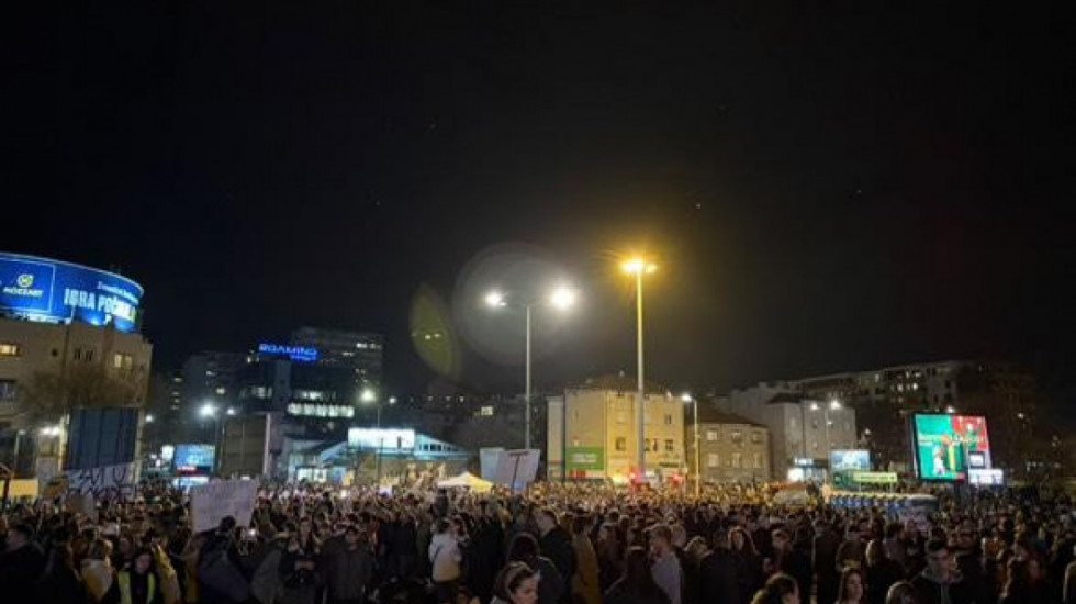 All-Day Blockade of Autokomanda in Belgrade: Tribute to Victims in Novi Sad, Doctors and Police On Duty