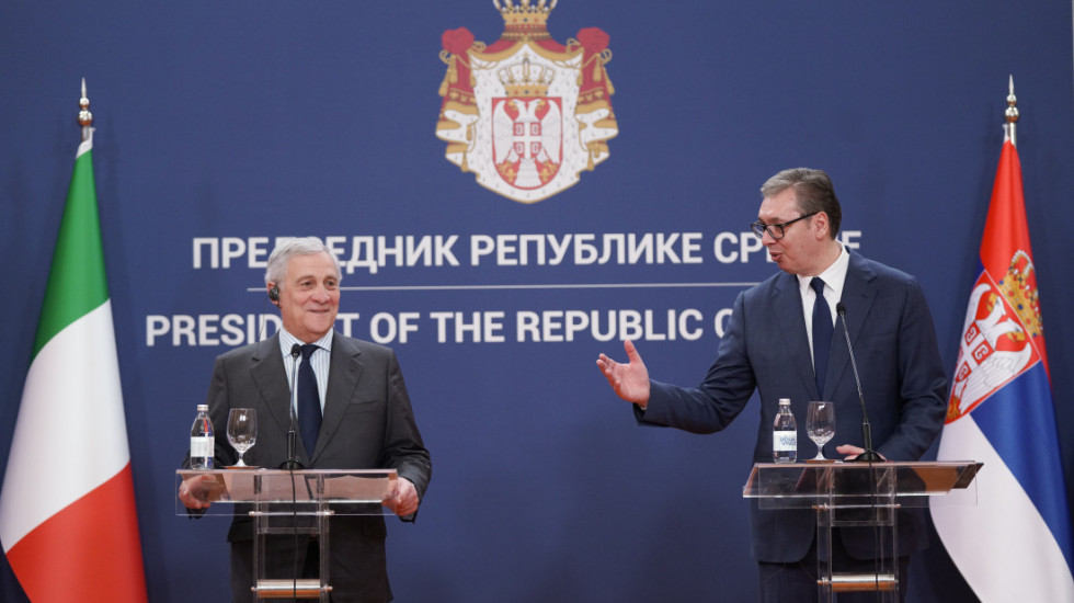 Odložen sastanak Vučića i Tajanija, novi datum biće naknadno objavljen