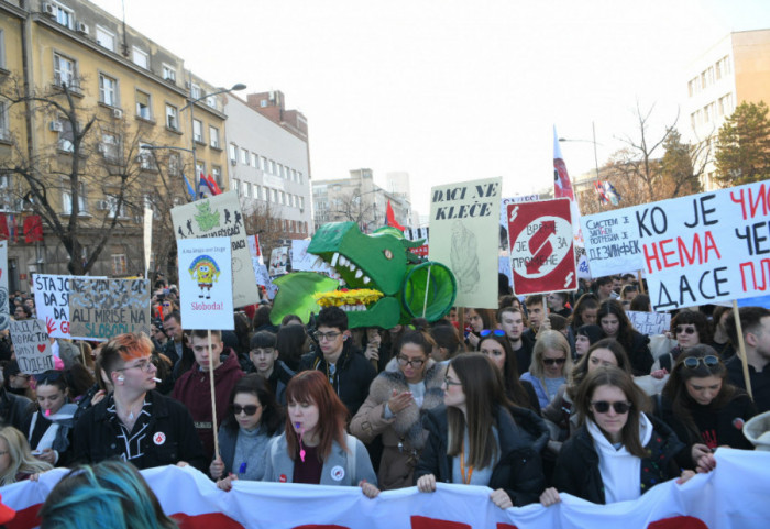 Zaposleni u kulturno-umetničkom programu RTS podržali zahteve studenata