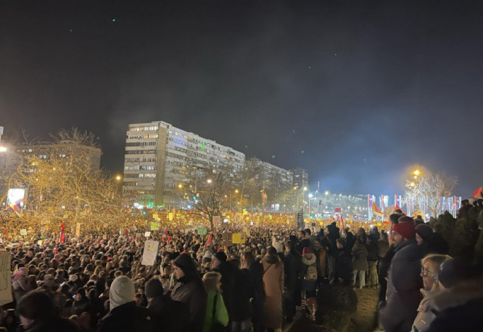 Blockade of Three Bridges in Novi Sad Marks Three Months Since Railway Station Accident