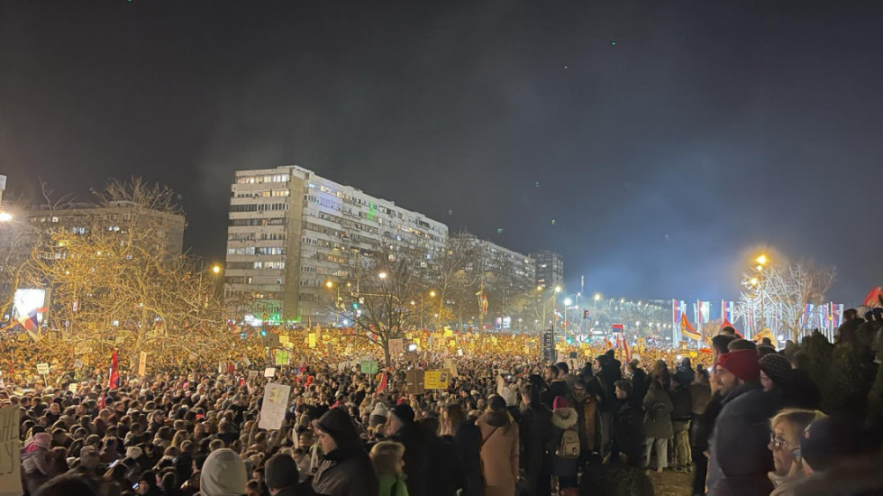 Blockade of Three Bridges in Novi Sad Marks Three Months Since Railway Station Accident