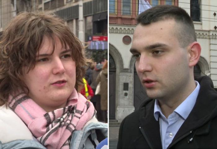 (VIDEO) Podeljena mišljenja studenata o blokadi: Jedni poručuju da ostaju u protestu, drugi izneli svoje zahteve