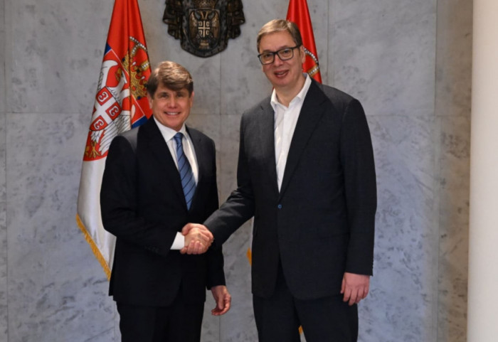 President of Serbia with Rod Blagojevic: A True Example of a Man Who Wholeheartedly Loves Both Serbia and the U.S.