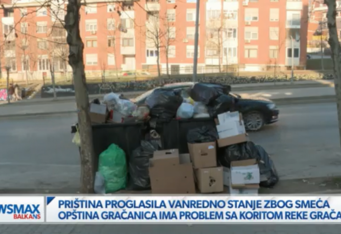 (VIDEO) Priština proglasila vanredno stanje zbog velike količine smeća: U Gračanici zagađeno korito reke Gračanke